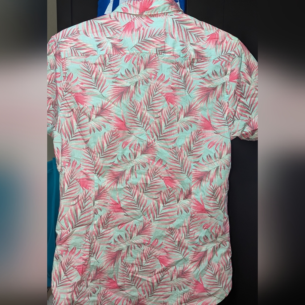 Short Sleeve  Tropical button down